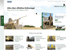 Tablet Screenshot of kraehenjagd.de